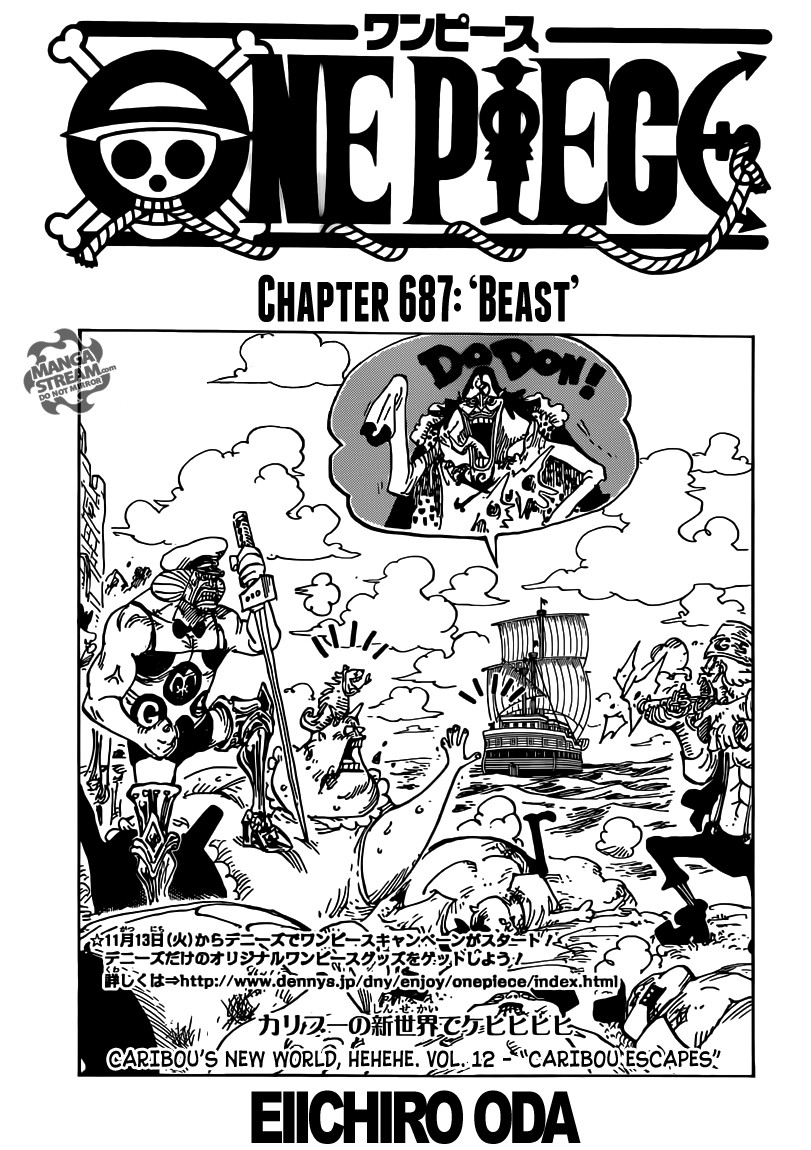 One Piece Chapter 687 1